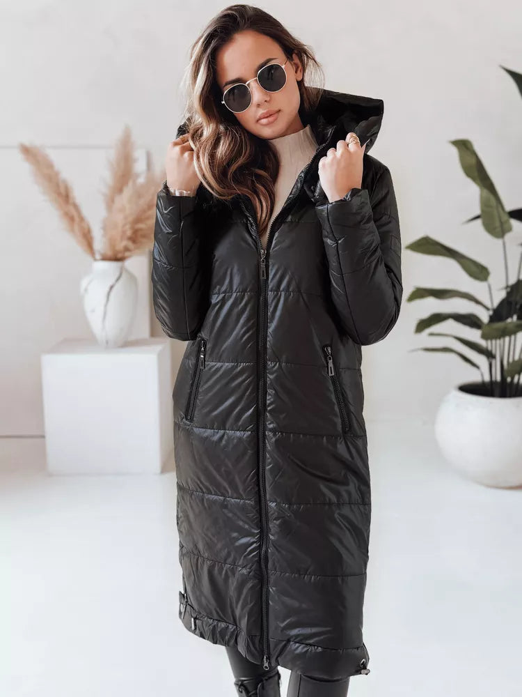 Sieviešu garā, melna jaka Orvit