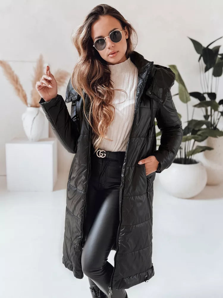 Sieviešu garā, melna jaka Orvit