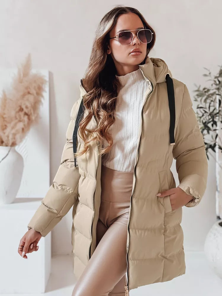 Sieviešu brūna ziemas jaka Gabriel