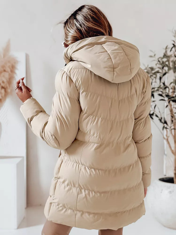 Sieviešu brūna ziemas jaka Gabriel