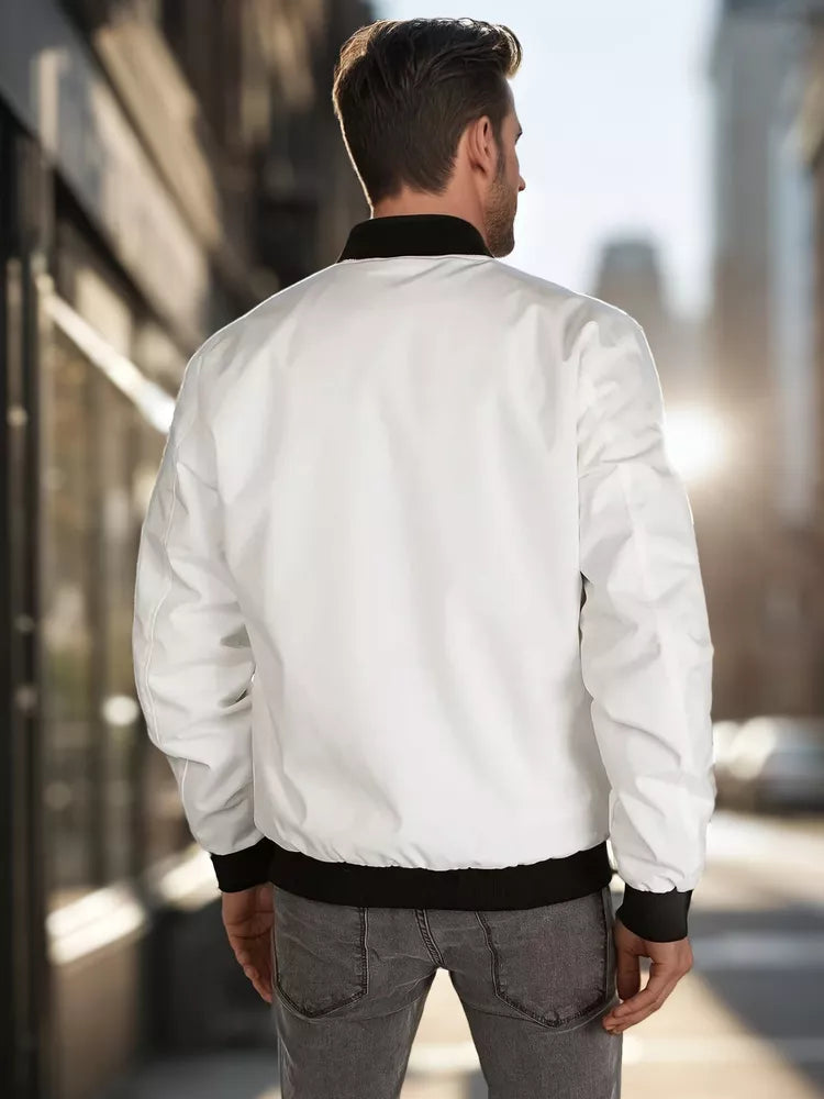 Vīriešu brūna jaka komplekts