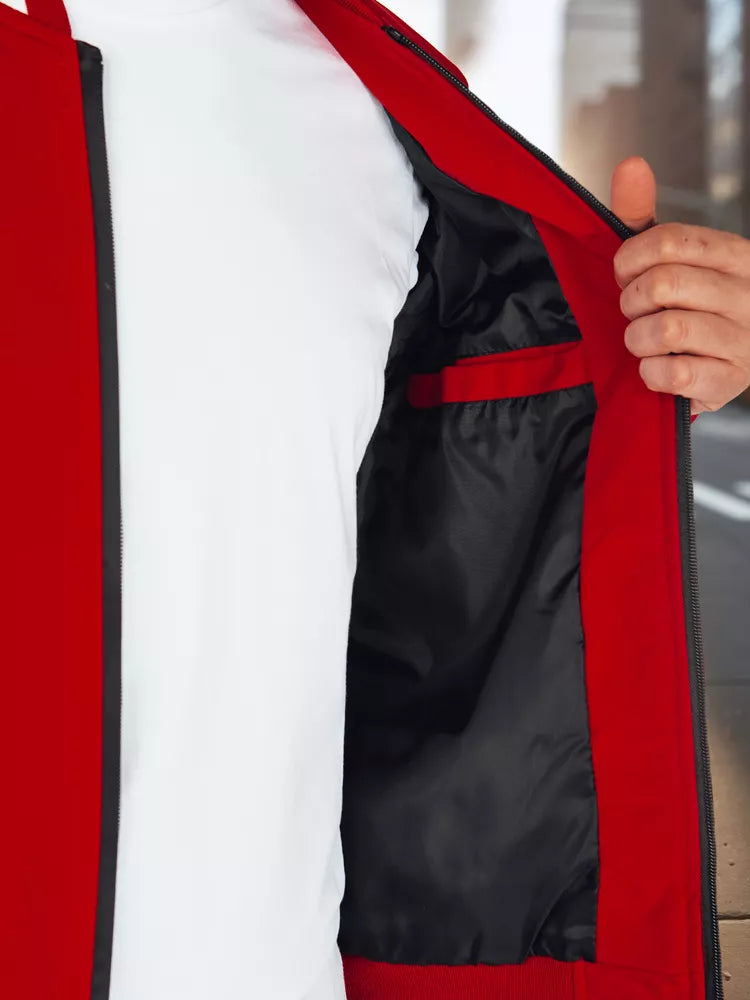 Vīriešu sarkana jaka Edman