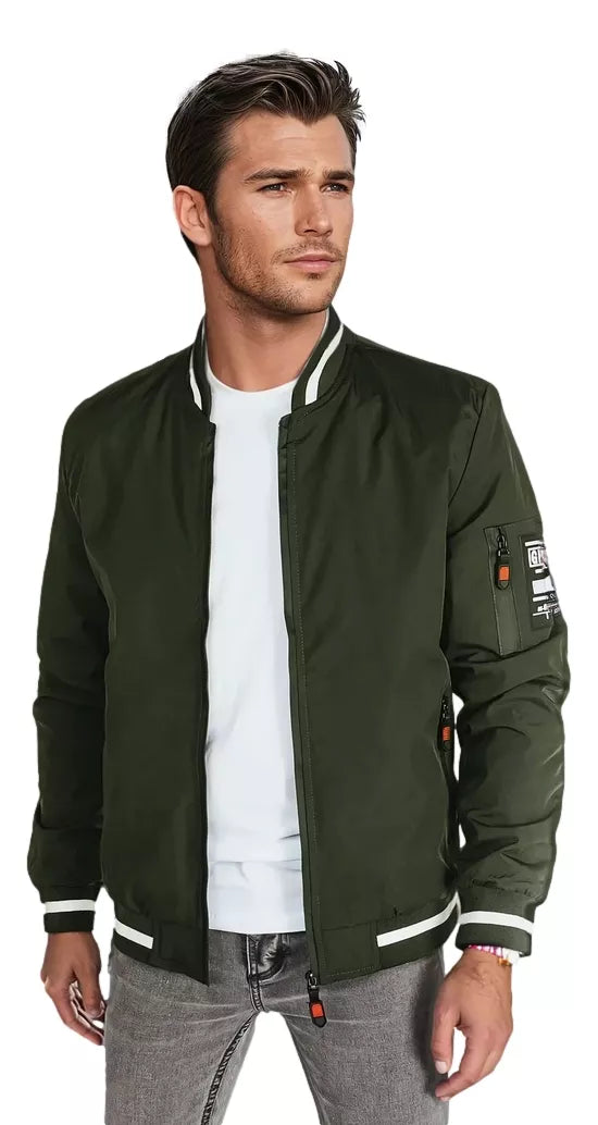 Vīriešu haki krāsas jaka Edman