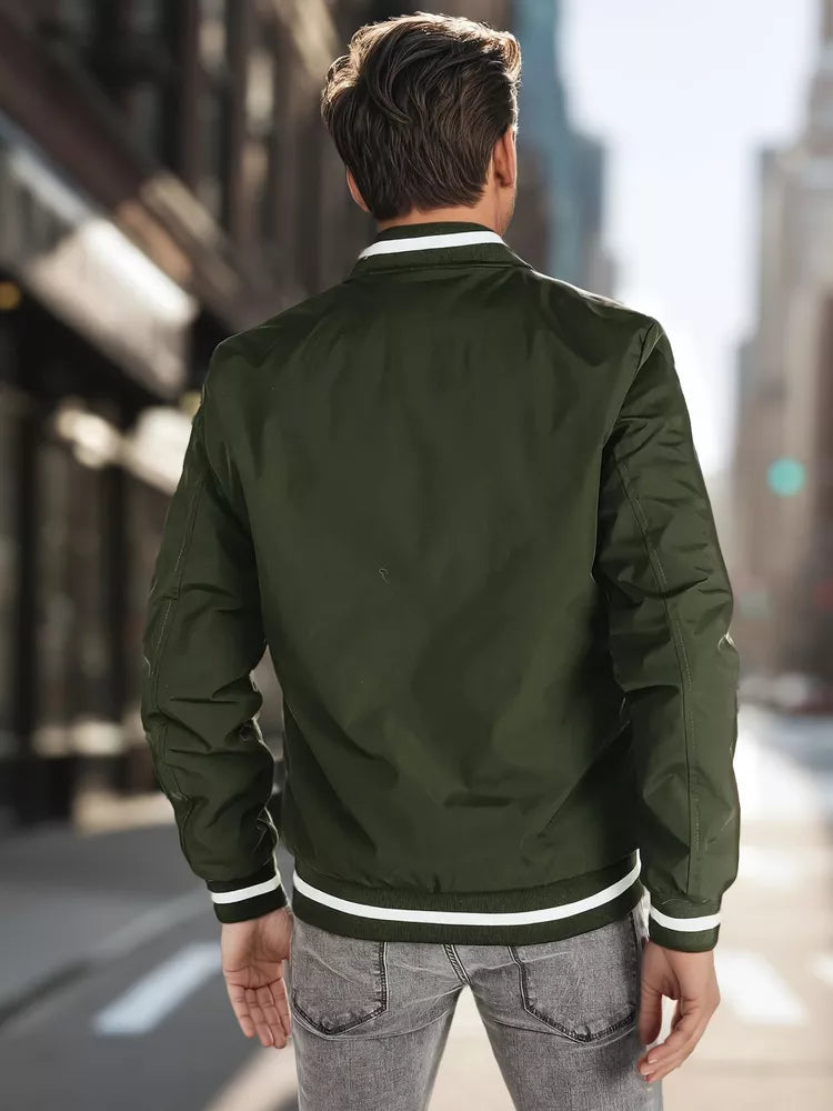 Vīriešu haki krāsas jaka Edman