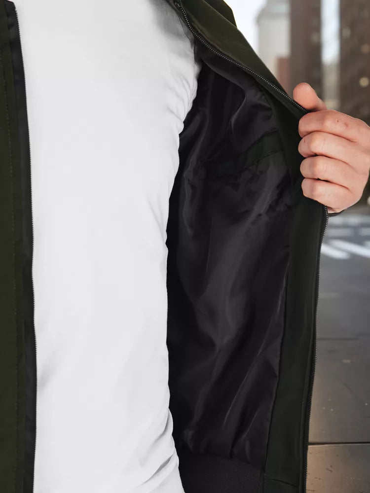 Vīriešu haki krāsas jaka Edman