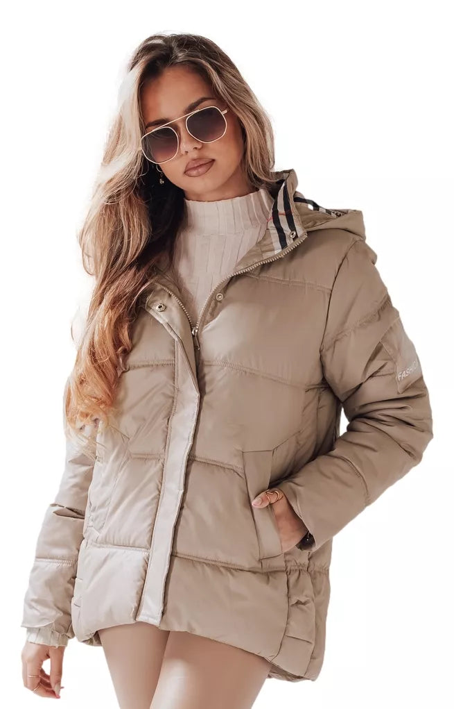 Brūna sieviešu jaka Himen