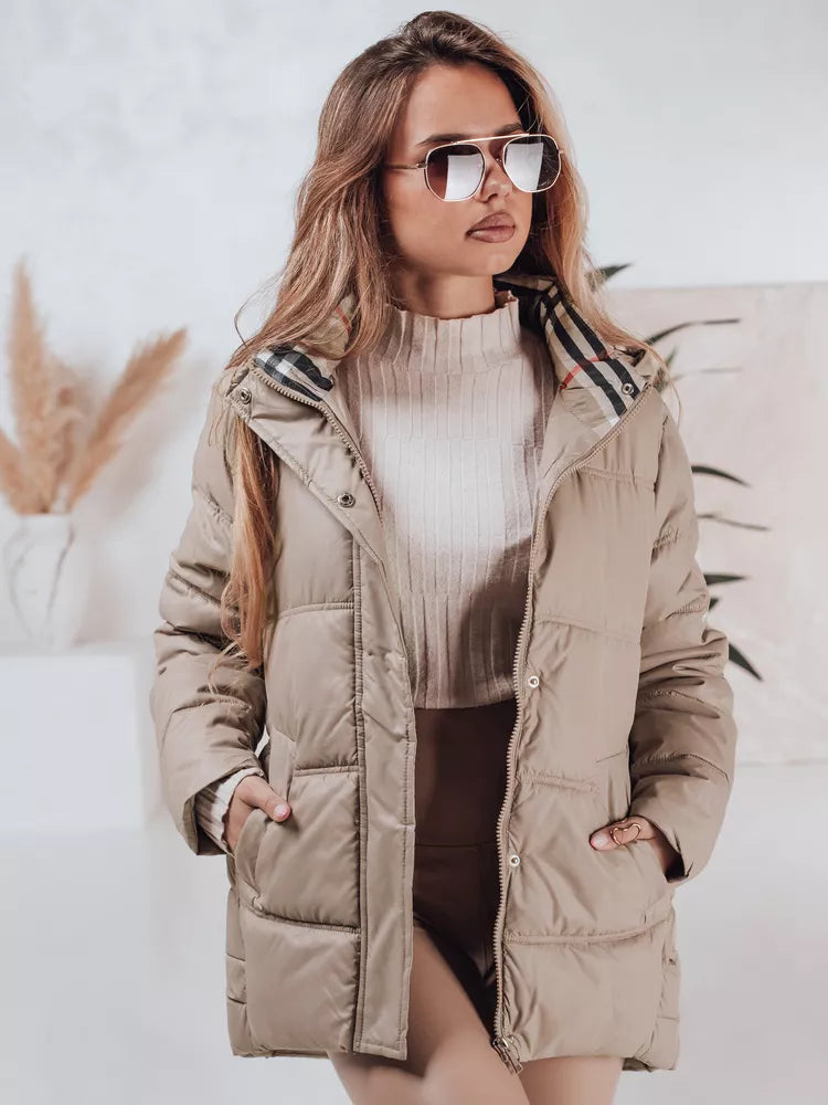 Brūna sieviešu jaka Himen