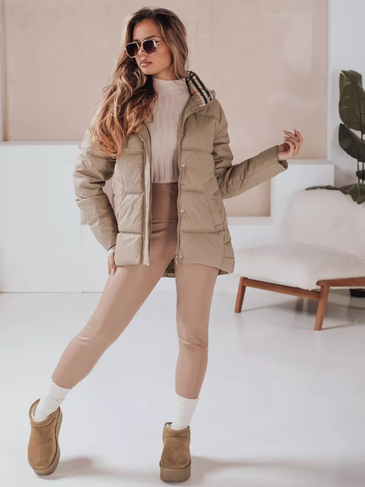 Brūna sieviešu jaka Himen