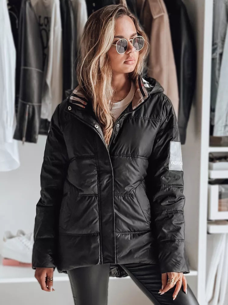 Melna sieviešu jaka Himen 