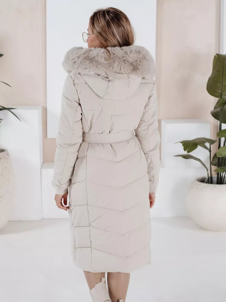 Sieviešu stepēta balta jaka Oris