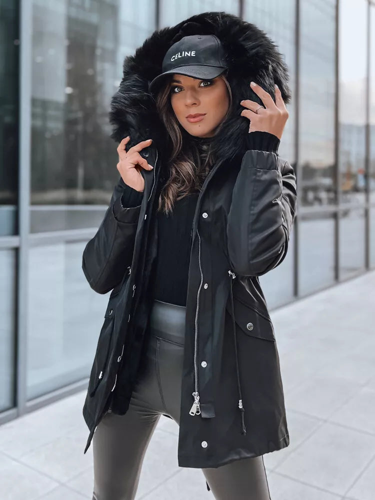 Melna sieviešu jaka Garnit