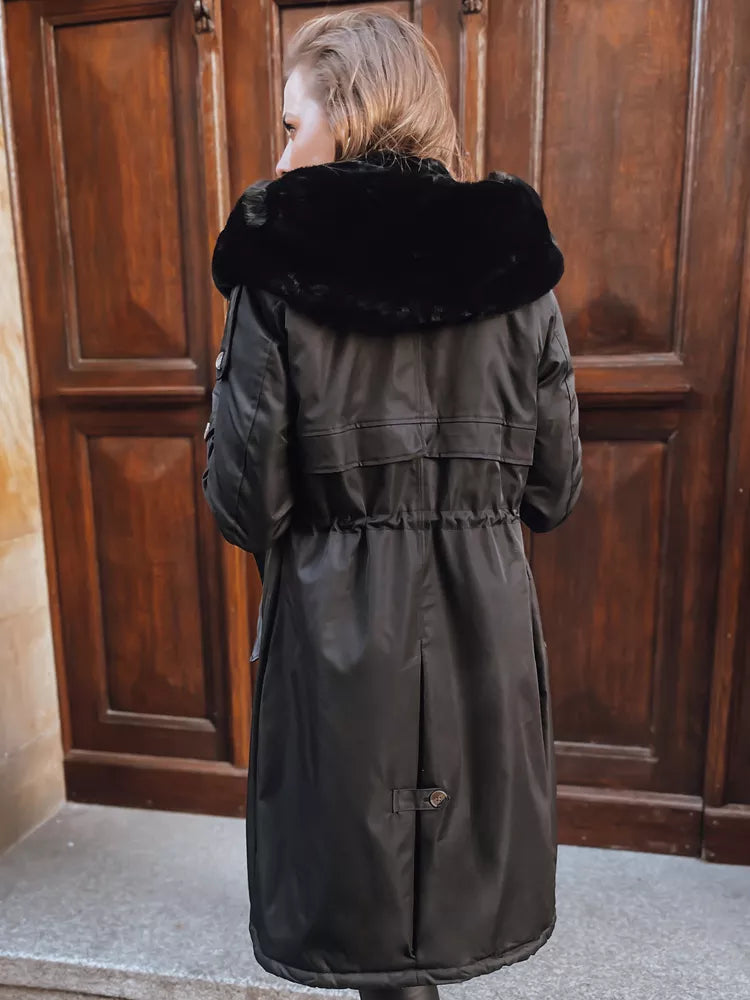 Melna garā sieviešu jaka Harpe