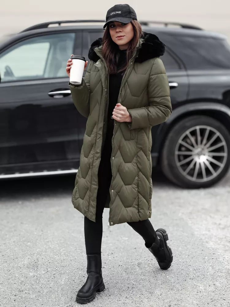 Sieviešu garā, zaļā jaka Inter