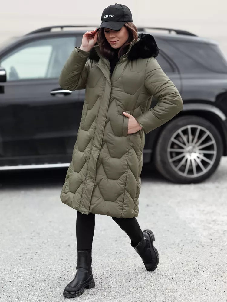 Sieviešu garā, zaļā jaka Inter