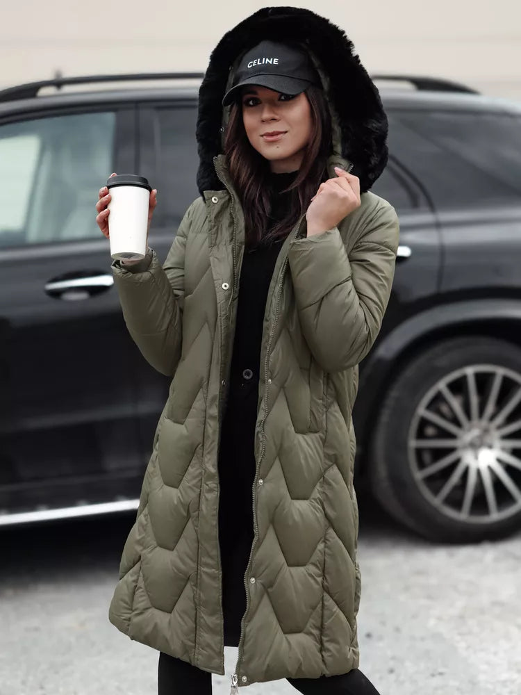 Sieviešu garā, zaļā jaka Inter