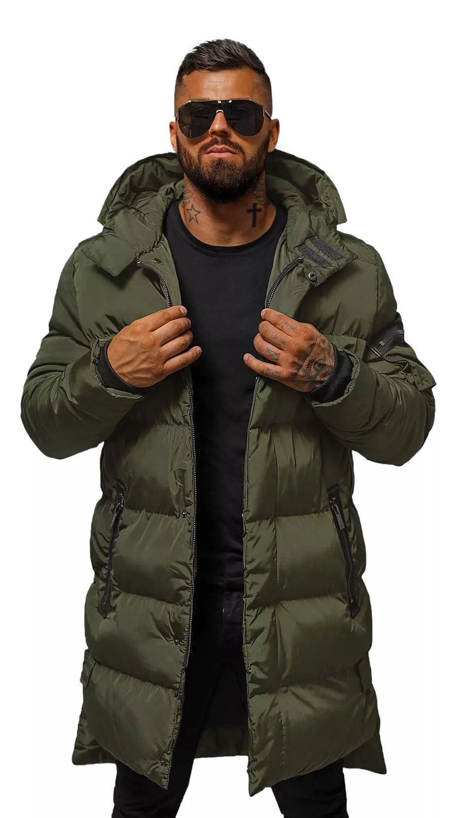 Ziemas zaļa jaka Setter