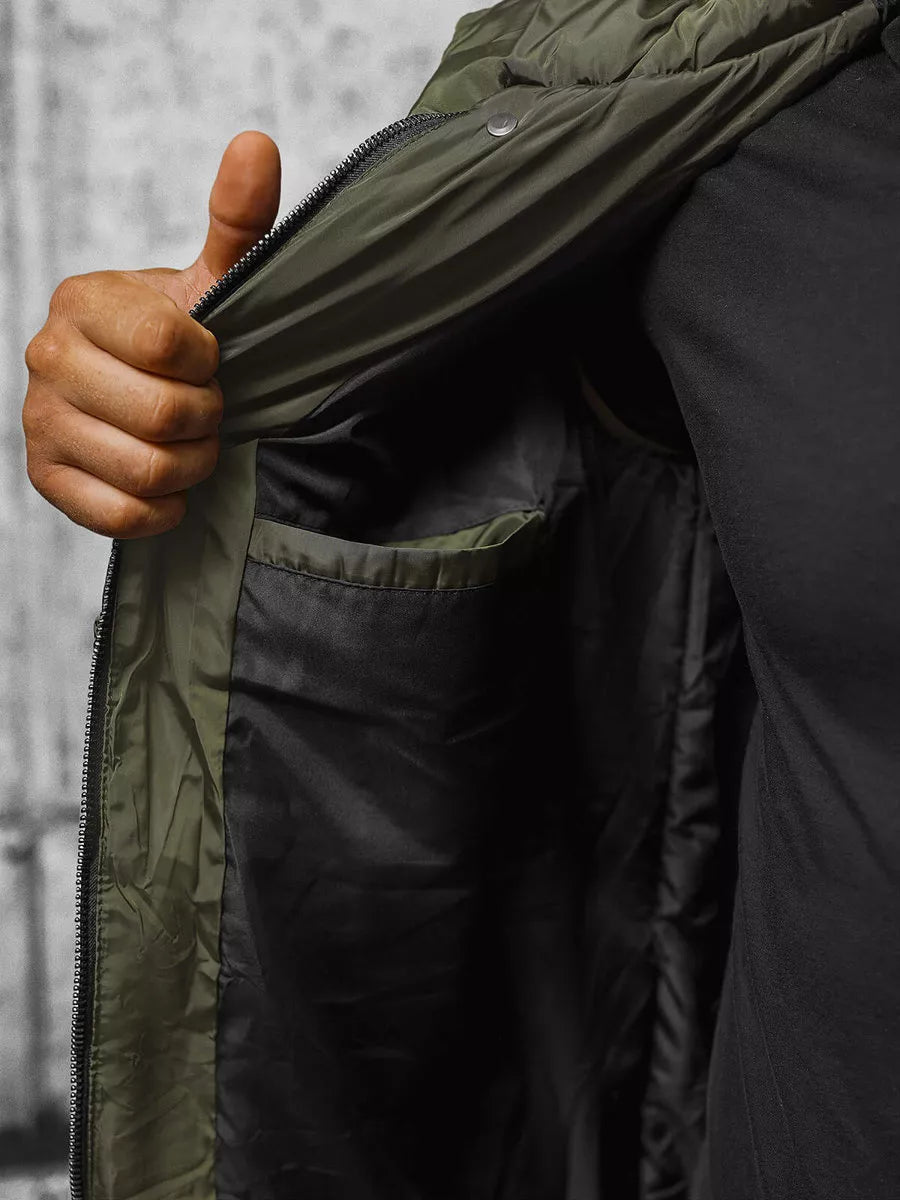 Ziemas zaļa jaka Setter