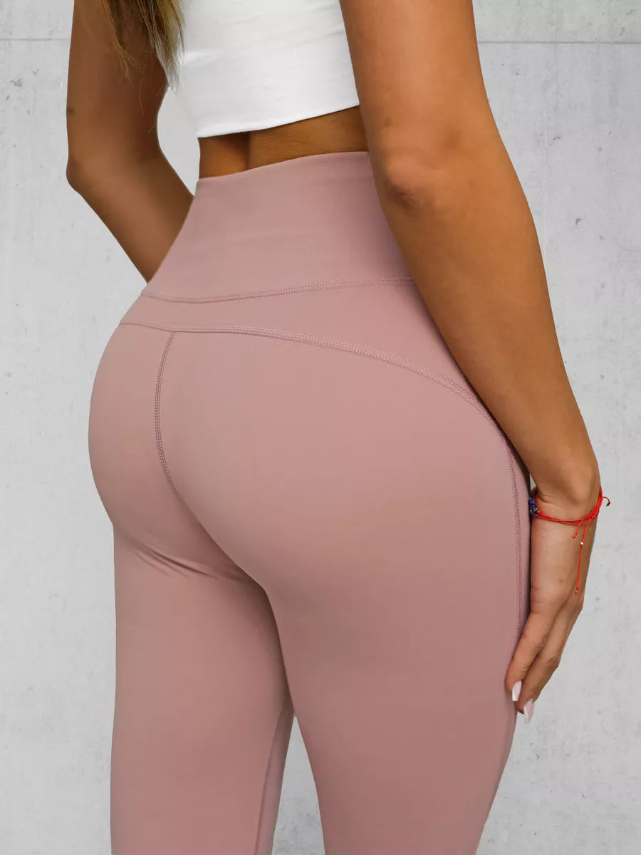 Sieviešu ikdienas rozā bikses Alin