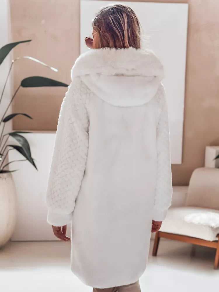 Sieviešu baltais mētelis Modi