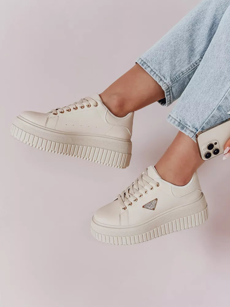 Sieviešu brūnas ikdienas kurpes Snikpik