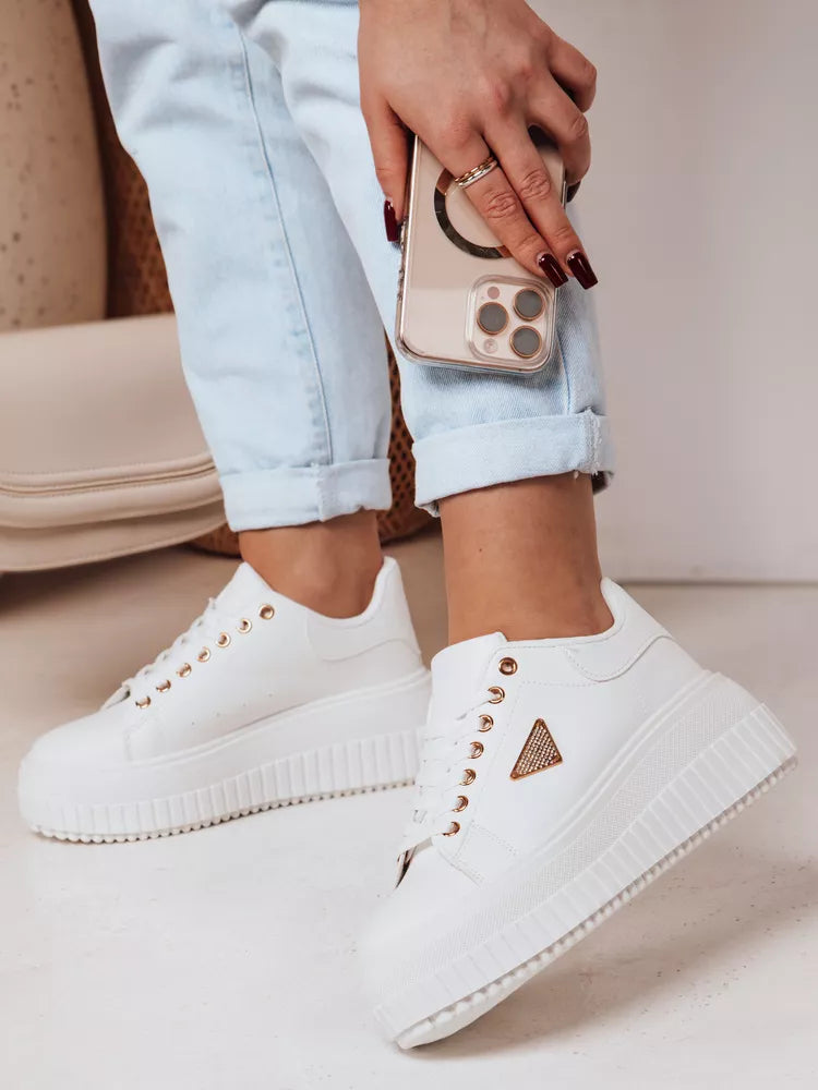 Sieviešu baltas ikdienas kurpes Snikpik