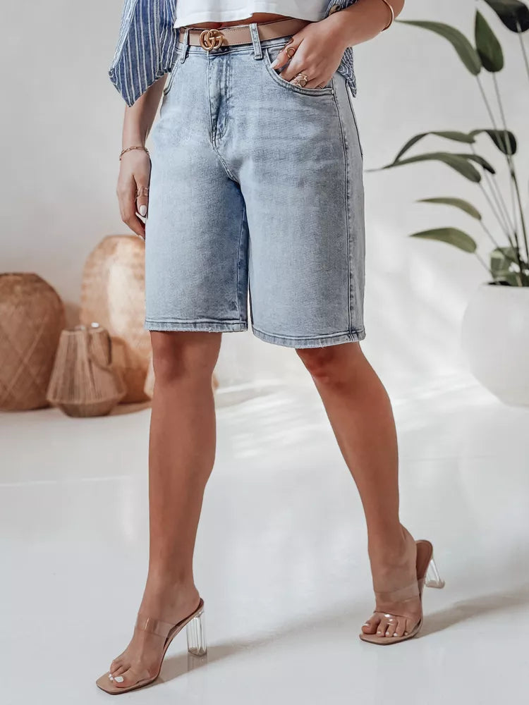 Sieviešu zili džinsa šorti Kelsey 