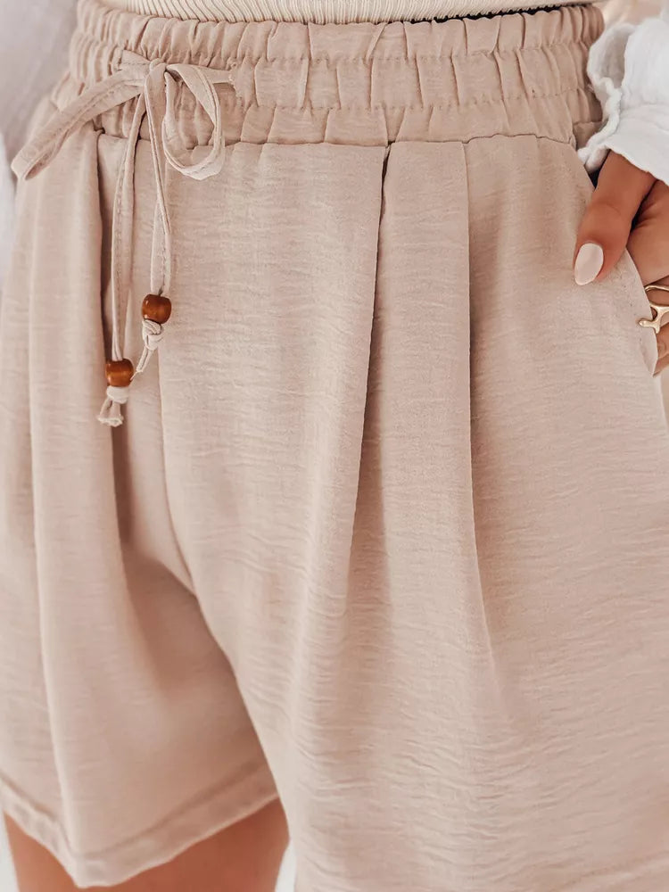 Sieviešu brūni šorti vasarai