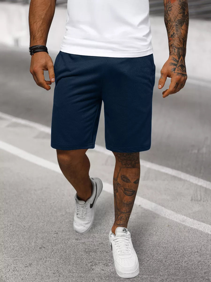 Tumši zili vīriešu sporta šorti Saravi