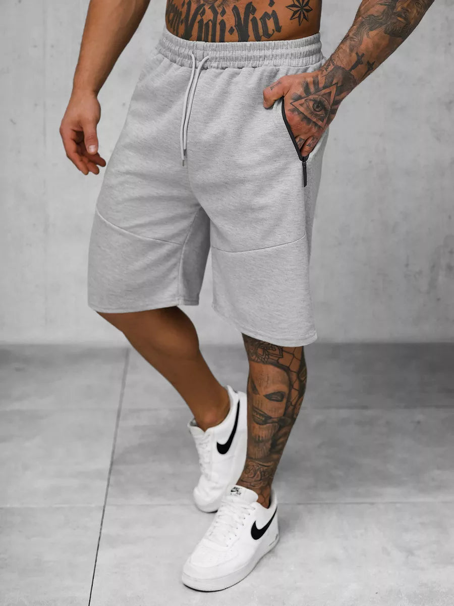 Vīriešu pelēki sporta šorti Novak