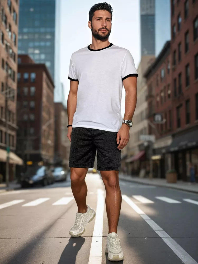 Vīriešu tumši pelēki šorti "Berete"