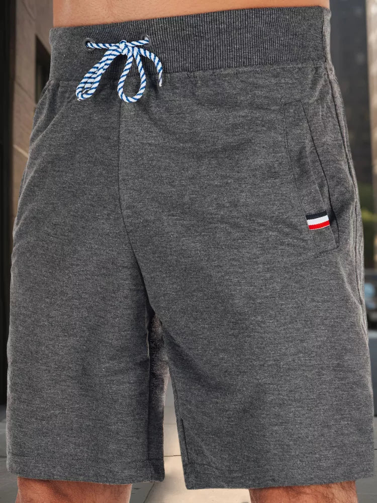 Vīriešu tumši pelēki šorti Light