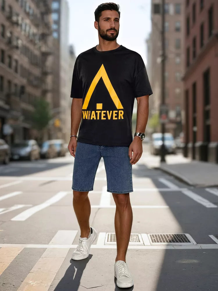 Vīriešu zili džinsa šorti Jack