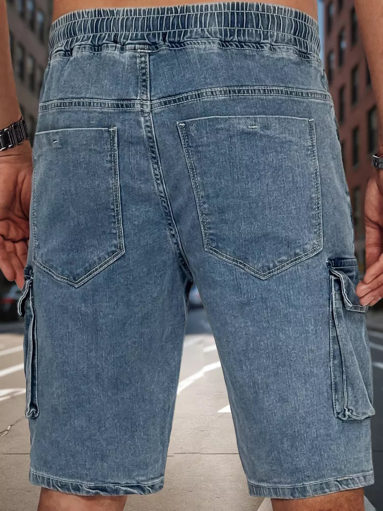 Vīriešu zilas šorti Aidis