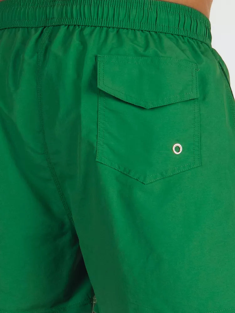 Vīriešu tumši zaļi peldbikses Flesy