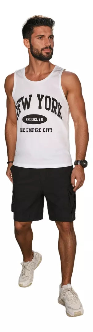 Vīriešu melnas šorti Stone