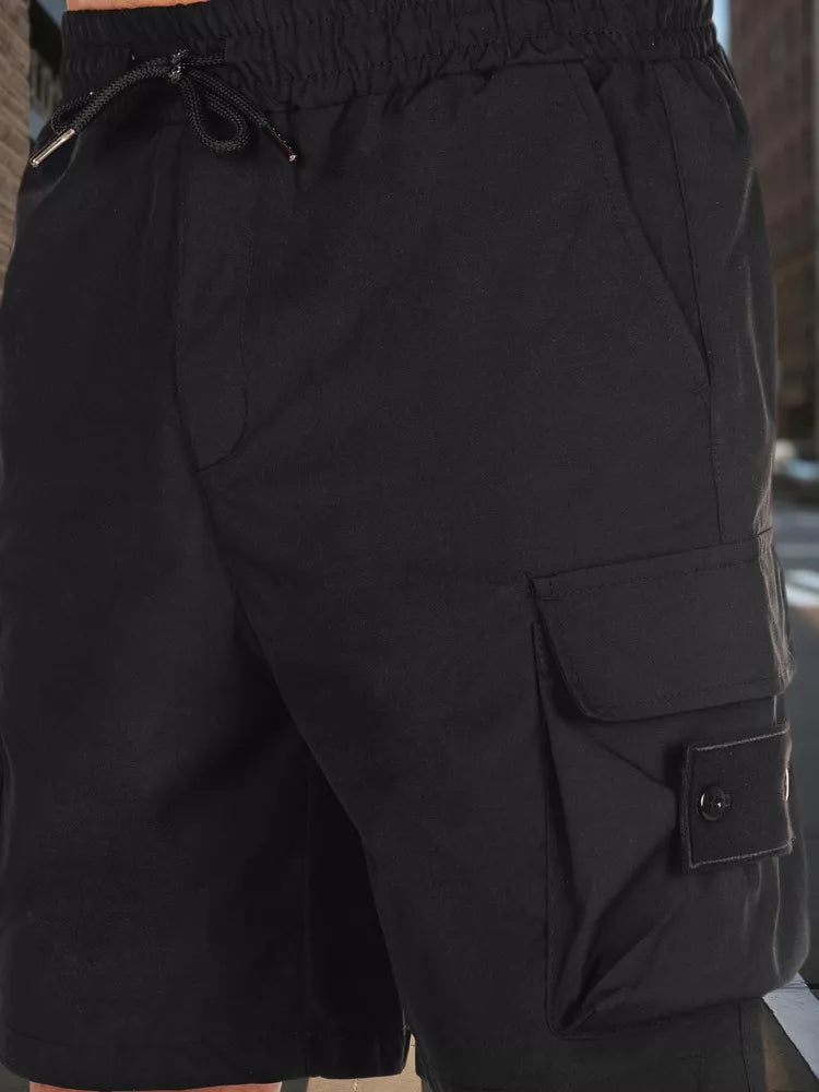 Vīriešu melnas šorti Stone