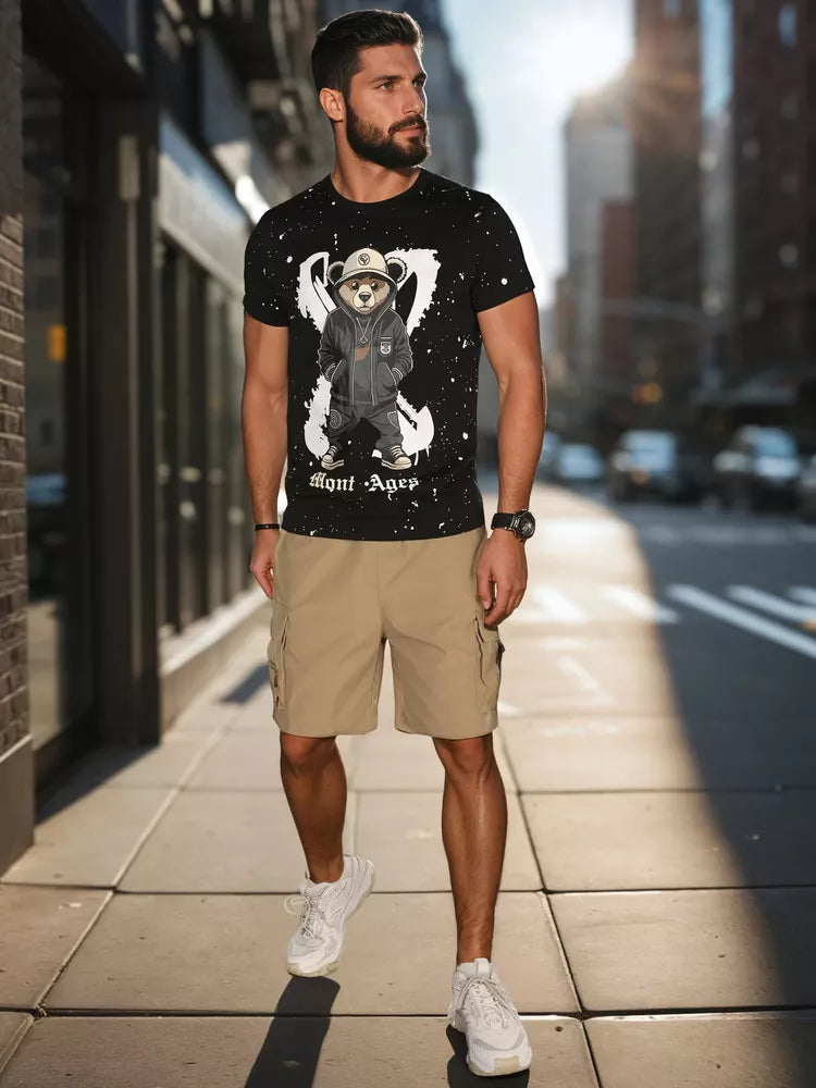 Vīriešu brūnas šorti Stone