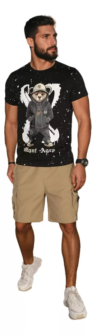 Vīriešu brūnas šorti Stone