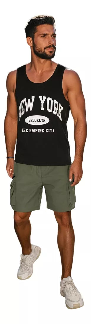 Vīriešu haki krāsas šorti Arts