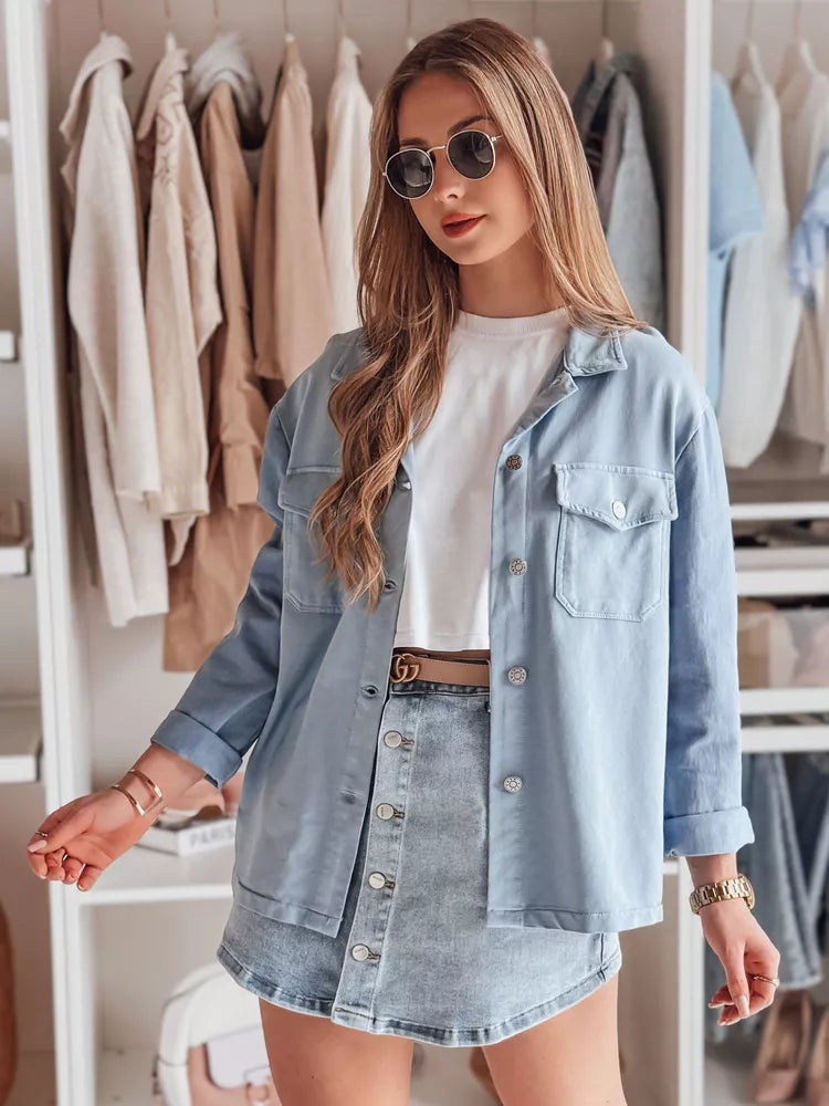 Sieviešu džinsa svārki-šorti Denisiva