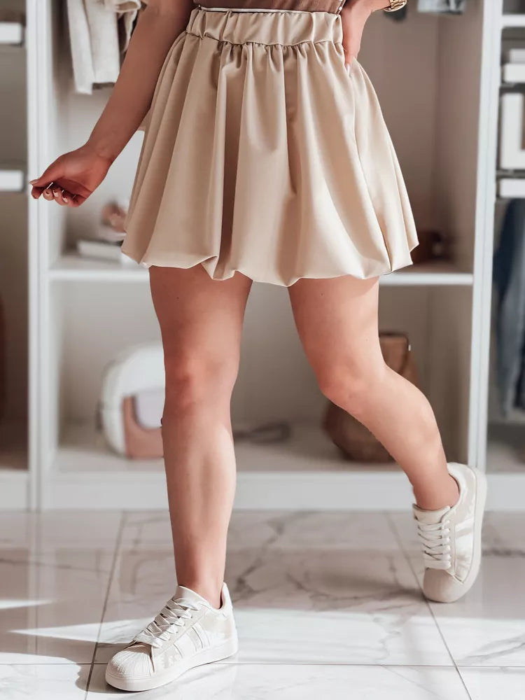 Sieviešu brūni svārki Puffella 