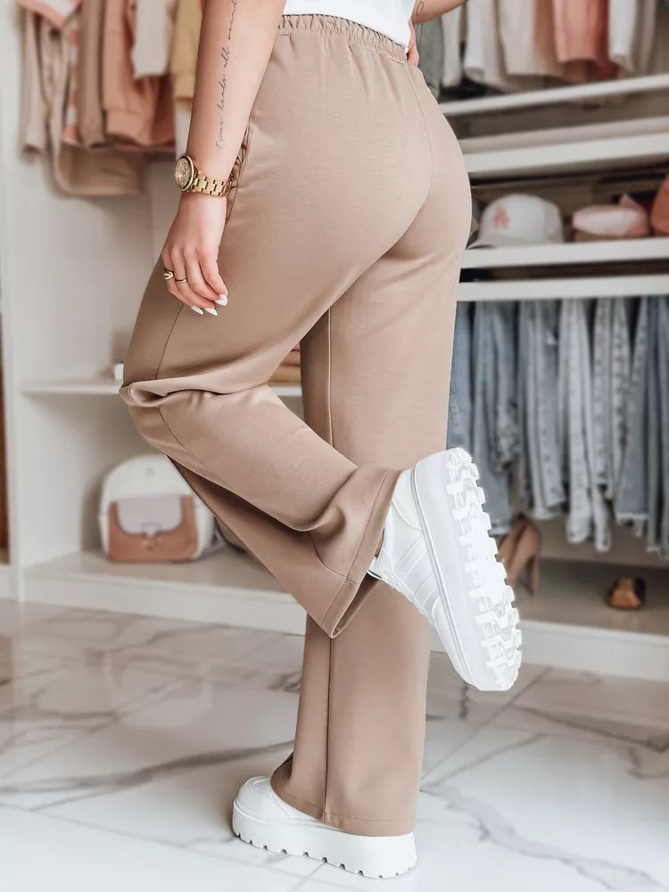 Sieviešu ikdienas bikses brūnā krāsā Seni