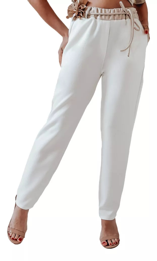 Sieviešu baltas bikses Legis