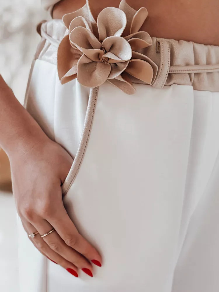 Sieviešu baltas bikses Legis