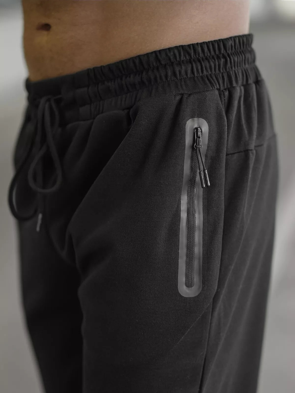 Vīriešu melnas bikses Run