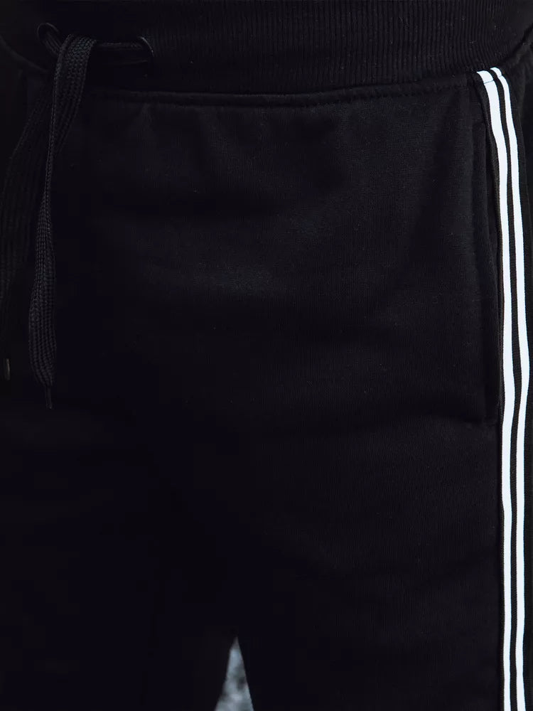 Vīriešu melnas ikdienas bikses Harin