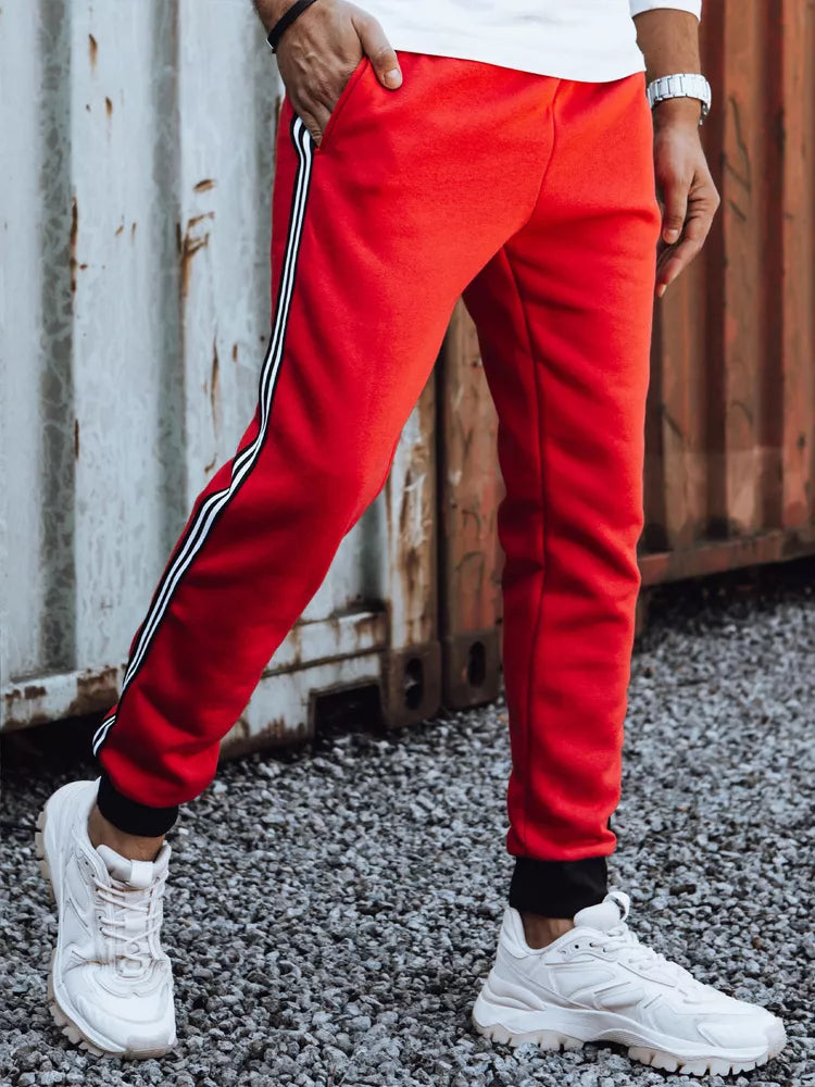 Vīriešu sarkanas ikdienas bikses Harin