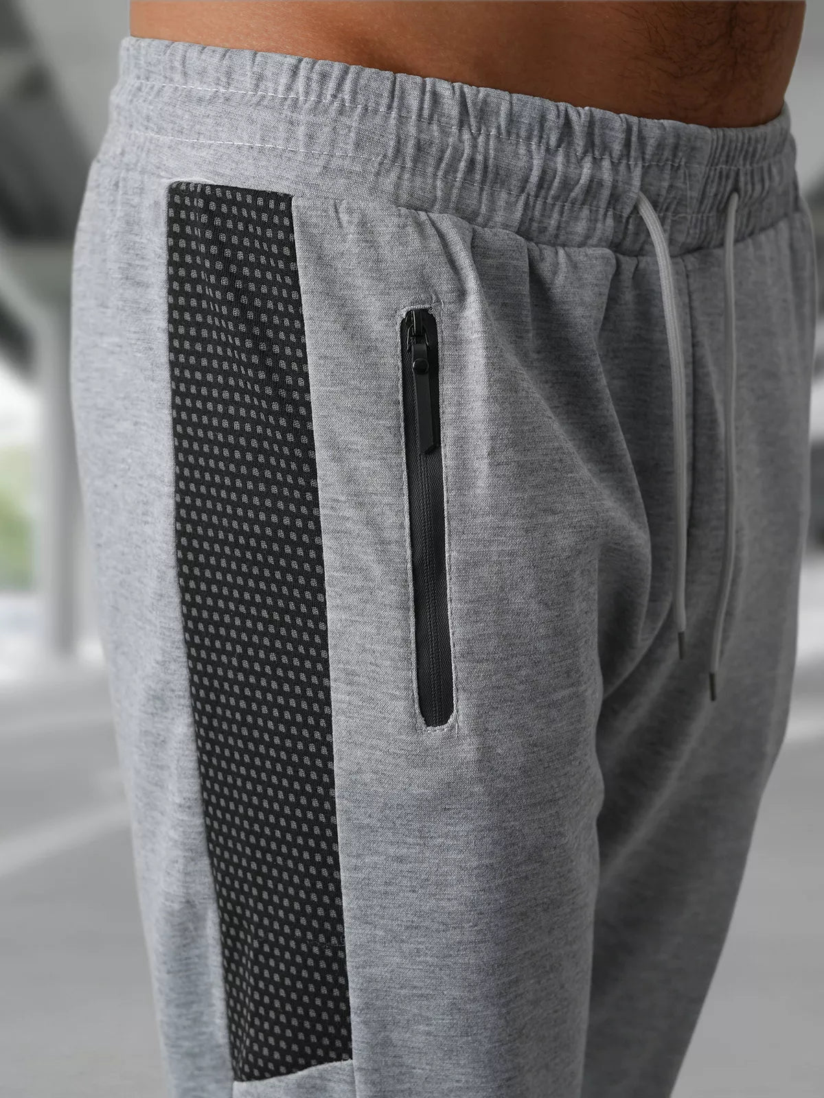 Vīriešu gaiši pelēkas ikdienas bikses Emit