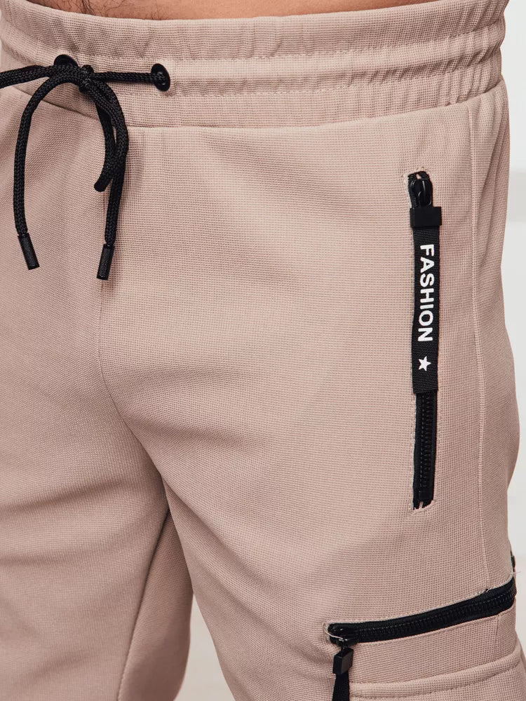 Vīriešu brūnas bikses Rosko