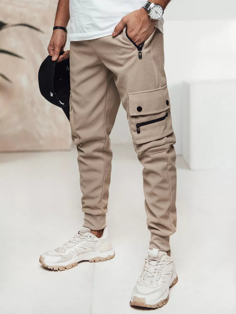 Vīriešu brūnas bikses Rocks